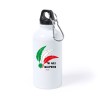 Borraccia in alluminio 750 ml con stampa W gli alpini con penne tricolore