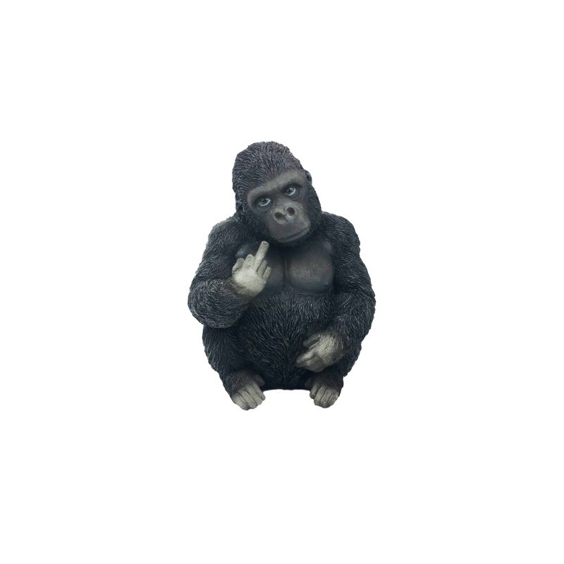 Gorilla fuck nero cm. 12.5×9.5×15.5