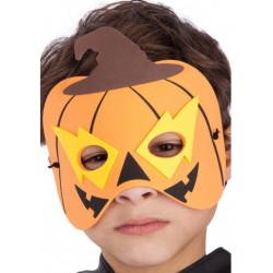 Maschera Zucca Bimbo In Eva In Busta Con Cavallotto