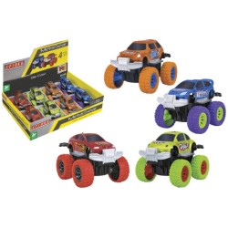 mini auto interamente in die cast è dotata di un funzionamento a frizione ed è disponibile in 4 colori. cm 5,7