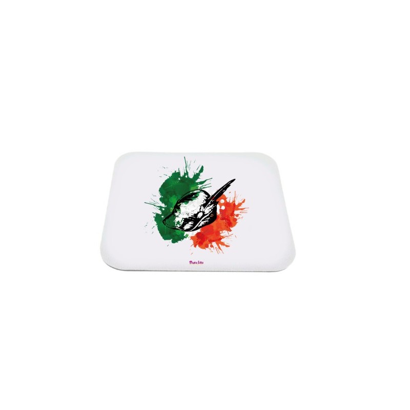 Mousepad rettangolare con stampa cappello alpino