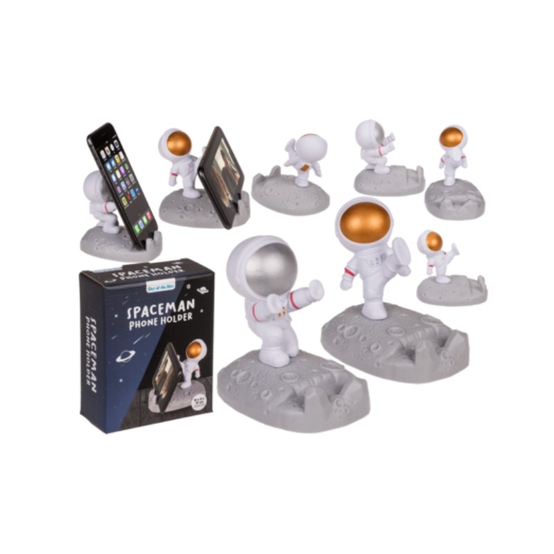 Portacellulare Spaceman, 2 assortiti, in confezione regalo