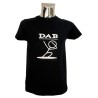 T-shirt in cotone con stampa dab