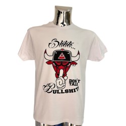 T-shirt in cotone con...