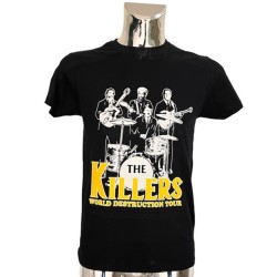 T-shirt in cotone con stampa the killers