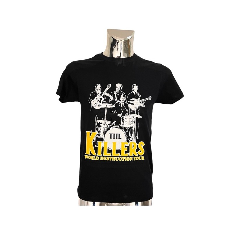 T-shirt in cotone con stampa the killers