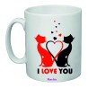 tazza in ceramica 8x10 con stampa i love you