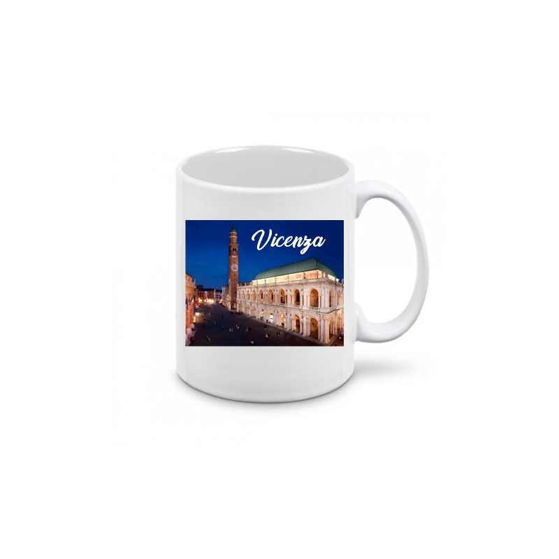 Tazza mug in ceramica con stampa basilica vicenza