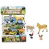 72204 - GEO NATURE - ANIMALI DELLA FATTORIA RIGIDI 12 PZ