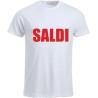 T-shirt maglietta con stampa saldi