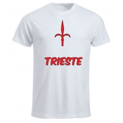 T.shirt maglietta con stampa Trieste