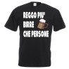 T-shirt maglietta in cotone con stampa reggo piu' birre che persone