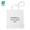 BORSA SHOPPER IN COTONE RICICLATO DISPONIBILE IN VARI COLORI PERSONALIZZABILE CON STAMPA VOSTRO LOGO