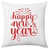 cuscino 40x40 con stampa happy new year capodanno