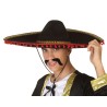 CAPELLO sombrero  MESSICANO 57 cm nero