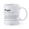 Tazza in ceramica 8x10 con stampa papà significato festa del papà