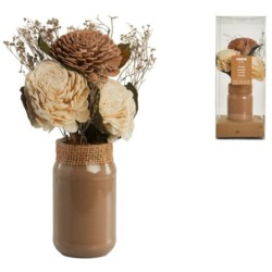 Bouquet floreale con vaso...