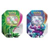 Pokemon Tin da Collezione Scontro Paradossale in latta contiene 1 carta rara + 4 bustine +1 carta codice pokemon